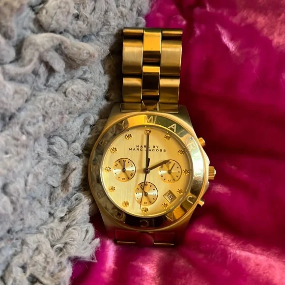 Marc Jacobs Chronograph Watch in Gold tone Marc Jacobs Women\ main image 3